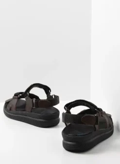 Sandalen|Wolky Action Lady bruin gevet leer