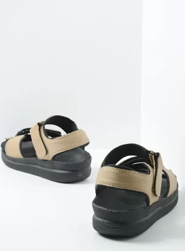 Sandalen voor heren|Wolky Active Men camel gevet leer