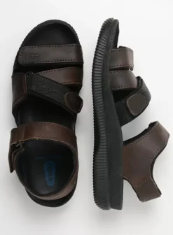Sandalen voor heren|Wolky Active Men bruin gevet leer