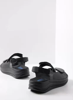 Sandalen|Voorjaar/zomer|Wolky Adura zwart leer