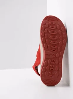 Voorjaar/zomer|Sandalen|Wolky Adura rood nubuck