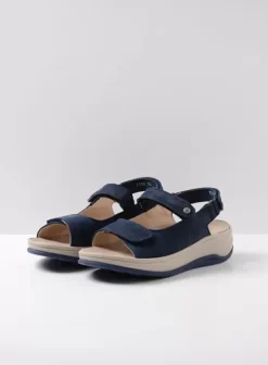 Sandalen|Voorjaar/zomer|Wolky Adura denim nubuck