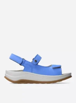 Sandalen|Voorjaar/zomer|Wolky Adura hemelsblauw nubuck