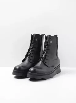 Hallux Valgus|Laarzen|Wolky Akita HV zwart leer