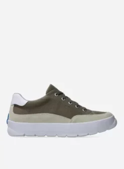 Sneakers|Veterschoenen|Wolky Babati kaki canvas/suede