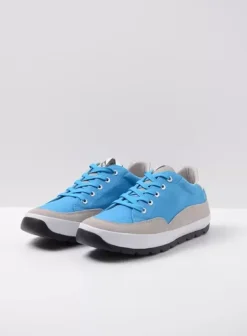 Sneakers|Veterschoenen|Wolky Babati jeans canvas/suede