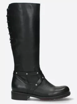 Laarzen|Wolky Belmore zwart leer