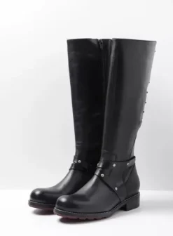 Laarzen|Wolky Belmore zwart leer