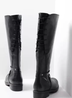 Laarzen|Wolky Belmore zwart leer