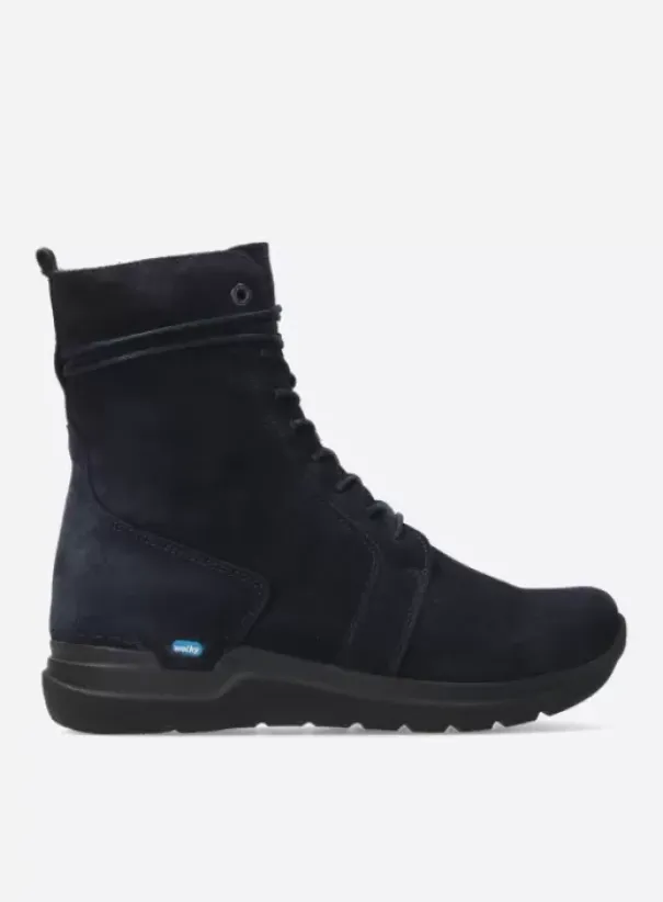 Diabetes|Laarzen|Wolky Bluff DB blauw suede