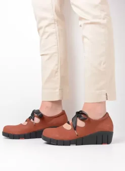 Hielspoor|Veterschoenen|Wolky Boston terra nubuck