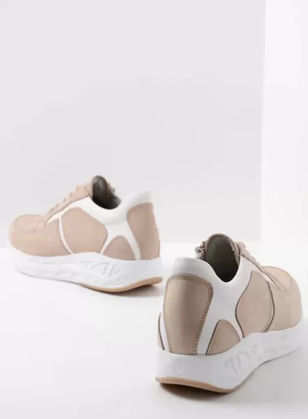 Hielspoor|Wandelschoenen|Wolky Bounce beige-wit nubuck