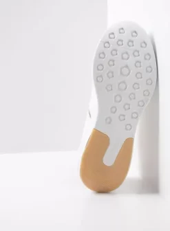 Hielspoor|Wandelschoenen|Wolky Bounce wit/groen combi leer