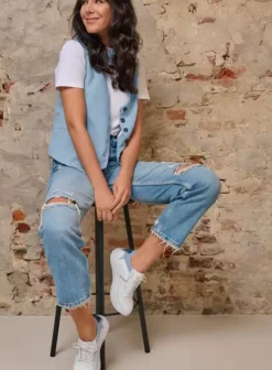 Hielspoor|Wandelschoenen|Wolky Bounce wit/blauw leer