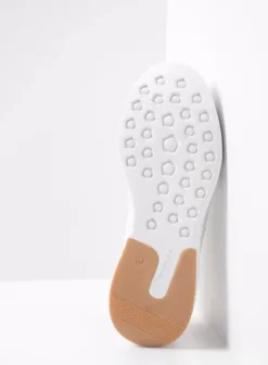Hielspoor|Wandelschoenen|Wolky Bounce wit/nude leer