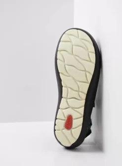 Sandalen|Wolky Brasilia denim blauw leer