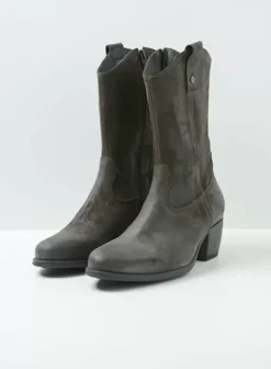 Laarzen|Wolky Caprock donkerbruin suede