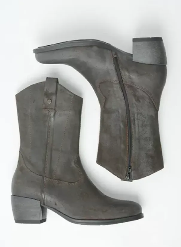 Laarzen|Wolky Caprock donkerbruin suede