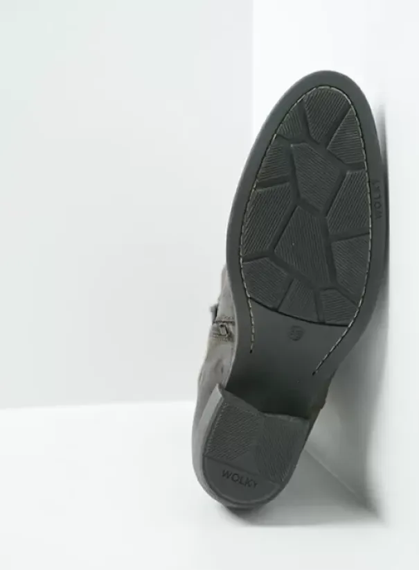 Laarzen|Wolky Caprock donkerbruin suede