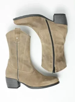 Laarzen|Wolky Caprock taupe suede