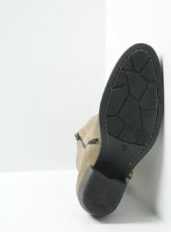 Laarzen|Wolky Caprock taupe suede