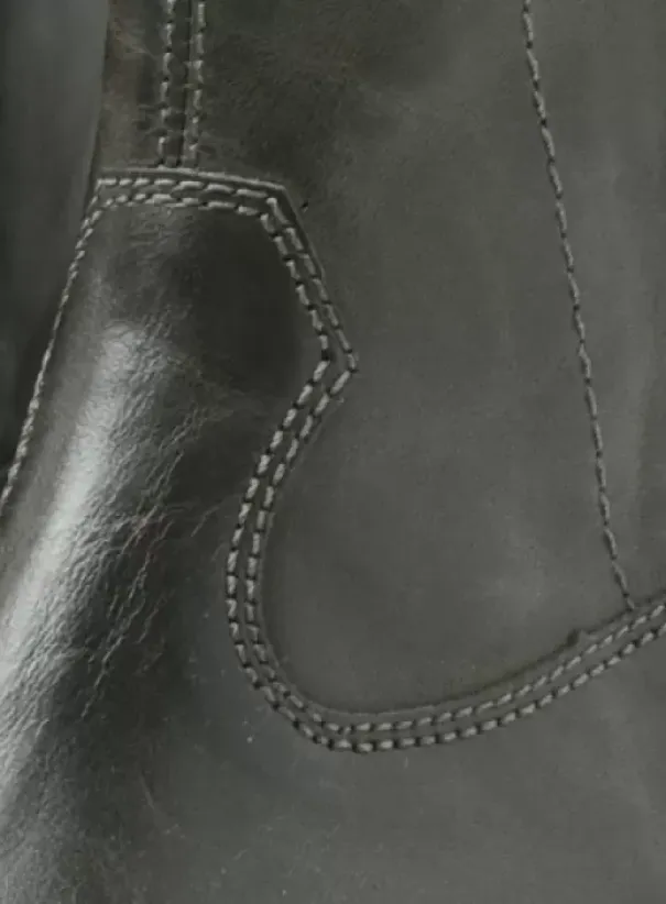 Laarzen|Wolky Caprock antraciet leer