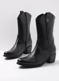 Hallux Valgus|Laarzen|Wolky Caprock HV zwart leer