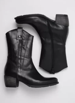 Hallux Valgus|Laarzen|Wolky Caprock HV zwart leer