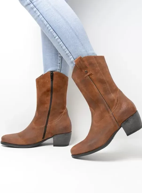 Hallux Valgus|Laarzen|Wolky Caprock HV cognac suede