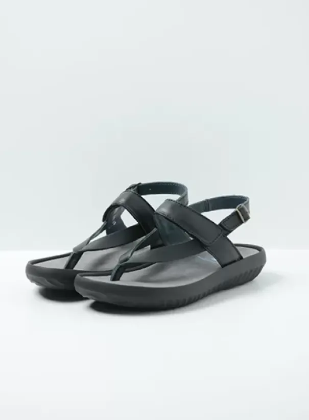 Sandalen|Voorjaar/zomer|Wolky Cebu zwart mat leer