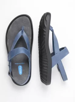 Sandalen|Voorjaar/zomer|Wolky Cebu jeans leer