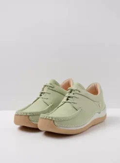 Veterschoenen|Voorjaar/zomer|Wolky Celebration lichtgroen nubuck