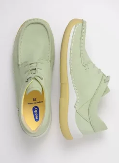 Veterschoenen|Voorjaar/zomer|Wolky Celebration lichtgroen nubuck