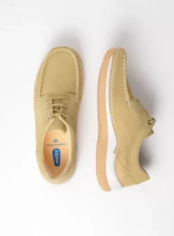 Sneakers|Veterschoenen|Wolky Celebration lichtgroen nubuck