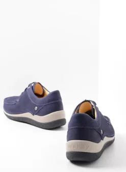 Sneakers|Veterschoenen|Wolky Celebration paars nubuck