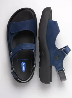 Volle voeten|Sandalen|Wolky Celine XW denim nubuck