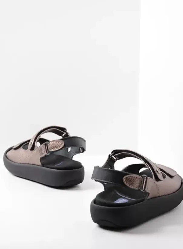 Volle voeten|Sandalen|Wolky Celine XW brons leer