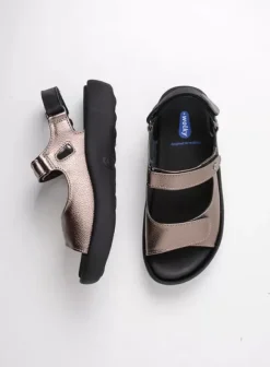 Volle voeten|Sandalen|Wolky Celine XW brons leer