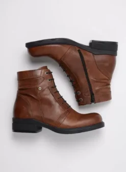 Hielspoor|Biker boots|Wolky Center WR cognac leer