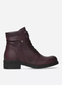 Volle voeten|Hielspoor|Wolky Center XW bordeauxrood leer