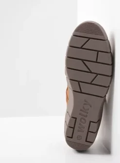 Hielspoor|Bandschoenen|Wolky Charlotte middenbruin nubuck