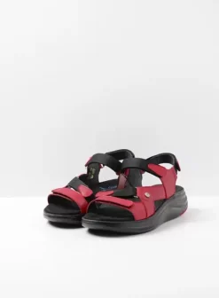 Sandalen|Voorjaar/zomer|Wolky Cirro rood leer