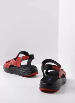 Sandalen|Voorjaar/zomer|Wolky Cirro rood leer