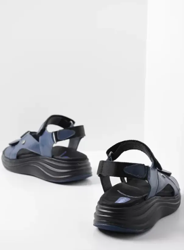 Sandalen|Voorjaar/zomer|Wolky Cirro jeans leer