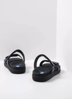 Slippers|Voorjaar/zomer|Wolky Cirrus donkerblauw leer