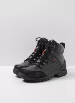 Volle voeten|Wandelschoenen|Wolky City Tracker WP zwart leer