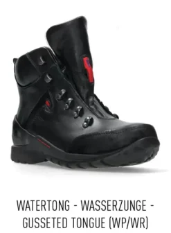 Volle voeten|Wandelschoenen|Wolky City Tracker WP zwart leer