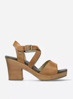 Sandalen|Wolky Cloudy naturel leer