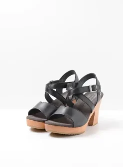 Sandalen|Voorjaar/zomer|Wolky Cloudy zwart leer