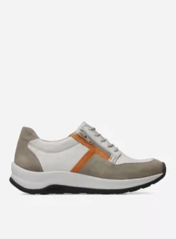 Wandelschoenen|Sneakers|Wolky Comrie beige/safari combi leer